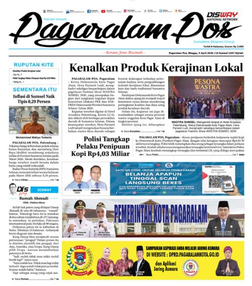 Pagaralam Pos, 5 April 2026