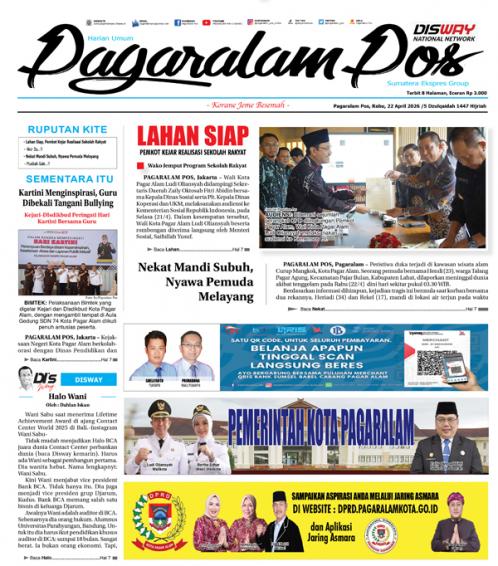 Pagaralam Pos, 23 April 2026