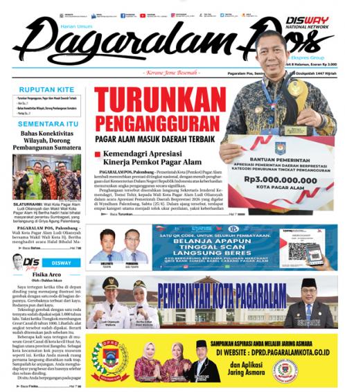Pagaralam Pos, 27 April 2026