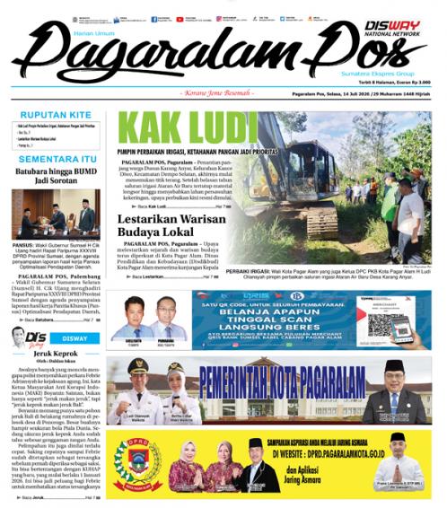 Pagaralam Pos, 14 Juli 2026