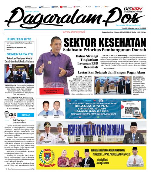 Pagaralam Pos, 19 Juli 2026