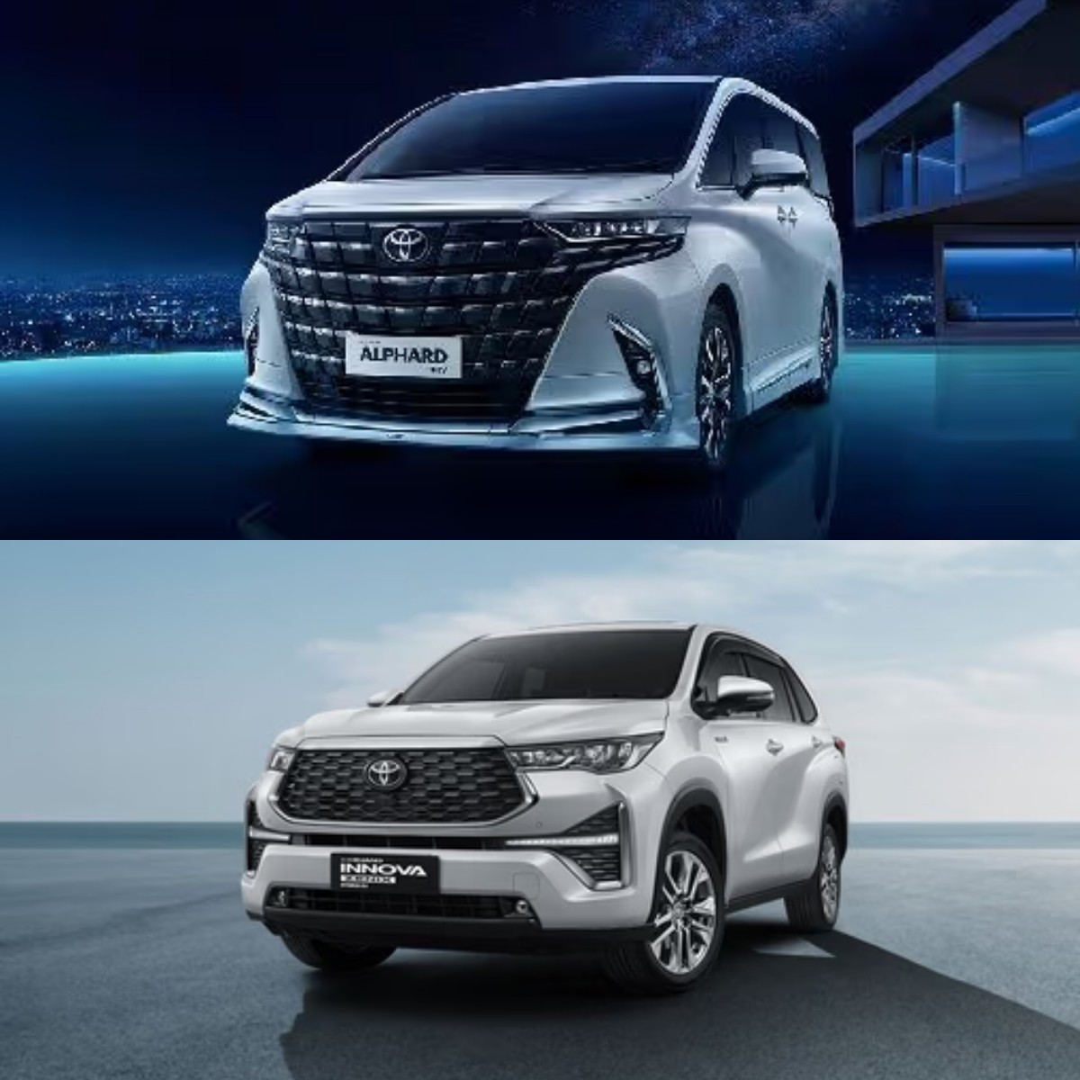 Toyota 7-Seater Terbaik 2025, Alphard vs Kijang Innova Zenix Hybrid EV ...