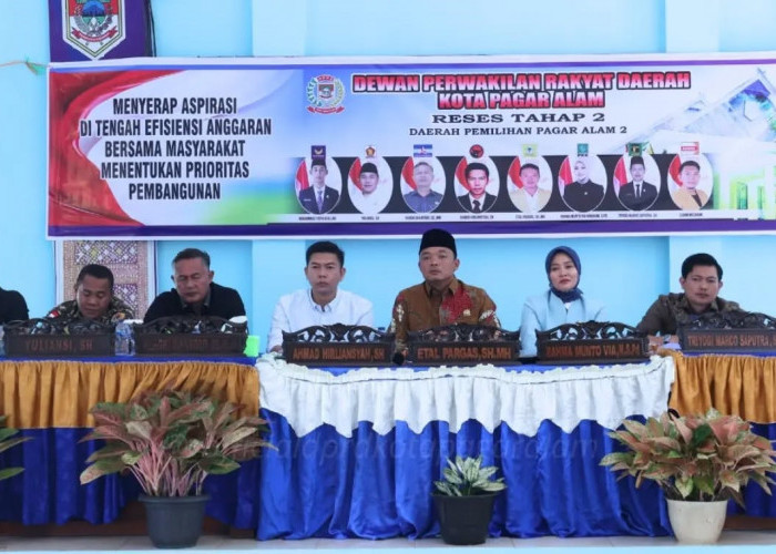 Reses Tahap II Dapil II Pagar Alam Selatan