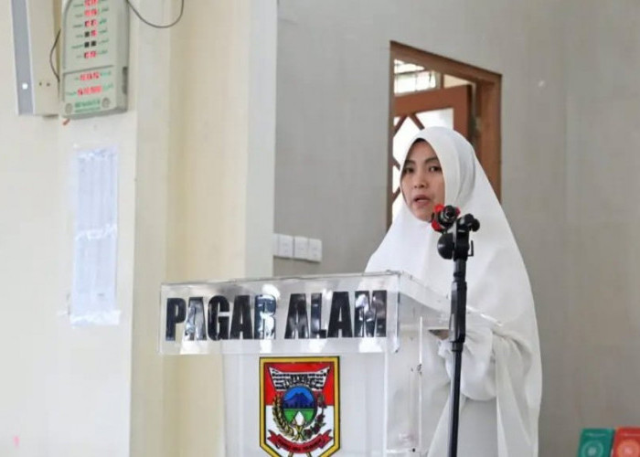 Wawako Pagar Alam Hj. Bertha Ajak Warga Teladani Akhlak Rasulullah