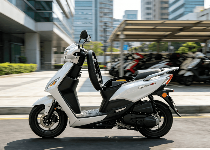 Kymco K1E 125: Skutik Kompak Asal Taiwan, Bagasi Luas Namun Tetap Ringan Dibawa