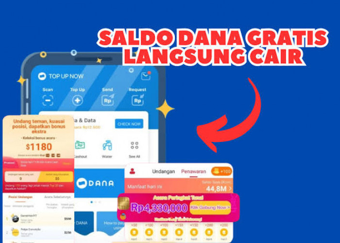 Buruan Klaim, Ini Saldo Dana Gratis di Tahun 2025