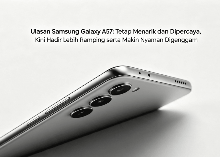 Ulasan Samsung Galaxy A57: Tetap Menarik dan Dipercaya, Kini Hadir Lebih Ramping serta Makin Nyaman Digenggam