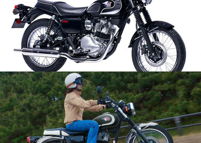  Kawasaki W230 Jadi Primadona Baru Pecinta Retro, Performanya Responsif, Segini Harganya!