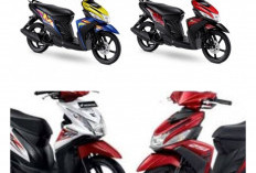 Raja Irit Tampil Baru! Yamaha Mio M3 2026 Merah Hitam Dibekali Mesin 125cc Blue Core, Gaya Sporty 