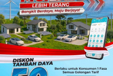 Promo Harkitnas, PLN Pagaralam Beri Diskon Tambah Daya Hingga 50 Persen