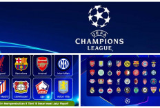 Daftar Tim Lolos Babak 16 Besar Liga Champions 2024/2025