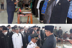 Pelantikan Pejabat Eselon III dan IV di Pemda Kaur, Ini Daftar Lengkapnya