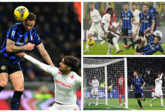 Hasil Liga Italia - Inter Milan Kalahkan Fiorentina Skor 2-1