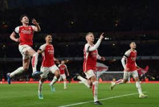 Liga Inggris - Arsenal Menghantam Tim Promosi dan Gusur Liverpool dari Puncak Klasemen