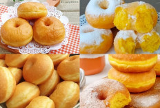 Cobain Resep Jajanan Favorit Keluarga, Donat labu kuning Lezat Dan Ekonomis! 