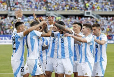 Argentina Menang Tipis Berkat Gol Sahabat