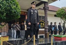 Polsek Pagar Alam Utara Gelar Upacara HUT RI ke-80