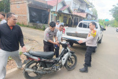 Polres Gercep Bubarkan Balap Liar