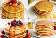 Resep Pancake Teflon 7 Bahan, Praktis untuk Sarapan Yuk Cobain Resepnya! 