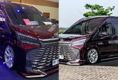 Modifikasi Toyota HiAce, Lebih Mewah dari Alphard, Ini Komponen Yang Modif!