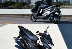 Suzuki Burgman 125 EX Terbaru 2025, Skutik Premium dengan Sistem Pengereman Lebih Modern dan Aman
