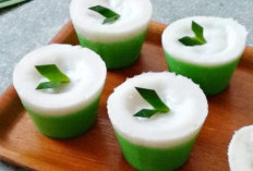 Resep Kue Talam Pandan Kukus, Kue Tradisional Dengan Tekstur Lembut Dan Kenyal!