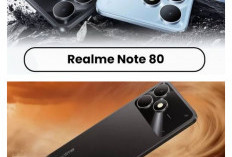 Jangan Beli HP Lain Dulu! Realme Note 80 Meluncur dengan Harga 1,7 Juta: Intip Rahasia Baterai 6300mAh yang Te