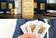 Harga Emas Hari Ini Anjlok, Pecahan 1 Gram Antam Kini Dibanderol Rp2,774 Juta