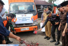 Ratusan Ribu Masyarakat Pagaralam Salurkan Hak Pilih