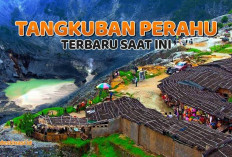 Begini Keindahan Wisata Tangkuban Perahu