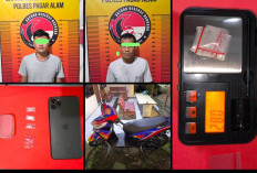 Polres Pagaralam Tangkap Dua Pengedar Shabu di Sebuah Kafe