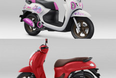 Skutik Honda Scoopy Cinnamoroll 2026, Sentuhan Sanrio Bikin Anak Muda Kepincut