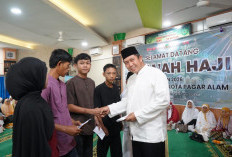 Wali Kota Pagar Alam Hadiri Jamuan Haji dan Doa Bersama Sambut Kepulangan Jamaah