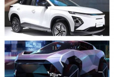 Mobil Listrik Futuristik dengan Navigasi Bintang yang Menakjubkan