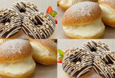 Sensasi Baru! Donat Milk Tea Lumer dan Harum, Enak Banget