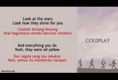 Terjemahan Lirik Coldplay - Yellow dan Maknanya