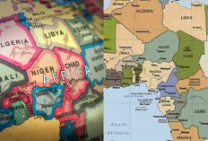 Bukan Peta Biasa,Misteri Batas Negara Afrika yang Bikin Geleng-Geleng