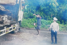 Polres Pagar Alam Gerak Cepat Atasi Kemacetan di Liku Lematang