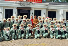 DPMPTSP Pagar Alam Semarakkan HUT RI ke-81 Lewat Lomba Gerak Jalan
