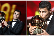 Vinicius Junior dan Jude Bellingham Absen, Rodri Menang Ballon d'Or 2024