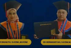 Inspiratif! Dua Dosen Universitas Lembah Dempo Sukses Wisuda Magister Teknik Informatika