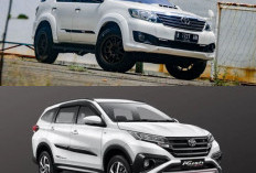 Perbandingan Lengkap: Toyota Rush Baru vs Fortuner Bekas di Harga 200 Jutaan