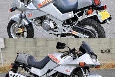 Suzuki Katana Versi Mini Gagatana Jadi Sorotan, Motor Kustom Berbasis GSX-R5 Tampil Unik dan Penuh Karakter