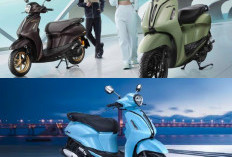 Yamaha Grand Filano 2025, Skuter Retro-Modern Mewah dengan Teknologi Hybrid Terbaru, Ini Spesifikasinya!