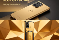 Motorola Luncurkan Moto G77 Power: Ponsel Tangguh yang Andalkan Baterai Raksasa 7.000 mAh!
