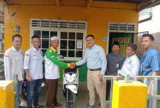 BSI Serahkan Bantuan 1 Unit Sepeda Motor ke Baznas Kota Pagaralam
