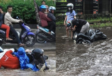 Pengguna Matik Wajib Paham! Ini Dia Teknik Mengerem Motor Matik di Jalan Licin agar Tidak Tergelincir