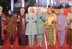 Ketua TP PKK Hadiri Festival Sriwijaya ke-XXXIII