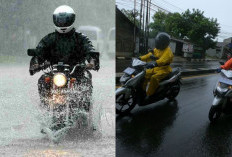 Waspada Saat Hujan, Ini Tips Aman Berkendara Motor di Jalan Licin Yang Wajib Diketahui!