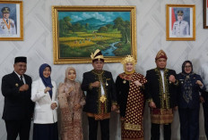 Wakil Walikota Pagar Alam Hadiri Paripurna Istimewa Banyuasin